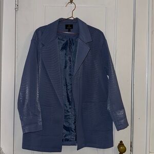 ASOS Blue Textured Women's Jacket